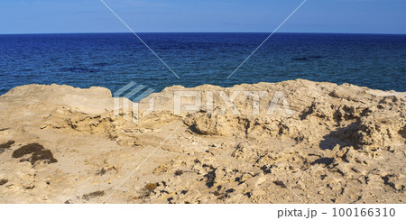 Ancient Fossil Dune, Los Escullos, Cabo de Gata-Nijar Natural Park, Spain 100166310