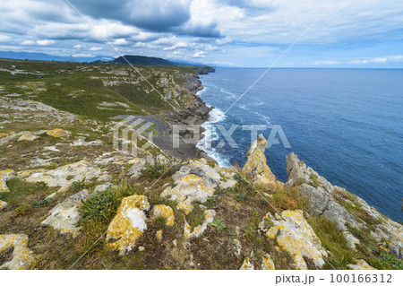 Coastline View, Oyambre Natural Park, Cantabria, Spain Coastline View, Oyambre Natural Park, Cantabria, Spain 100166312