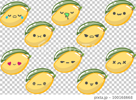 Cute Manggo Expression Emotion Cute Manggo Expression Emotion 100168668