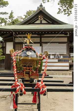 素戔嗚尊神社（江坂神社）秋の神輿風景-7 100168715