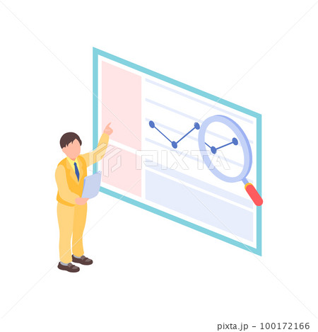 マーケティングのイラスト 100172166
