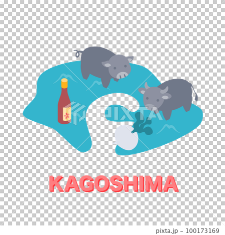 鹿兒島觀光特產插圖 100173169
