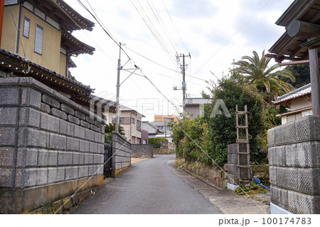 伊南房州通往還と太海の町並み【千葉県鴨川市】 100174783