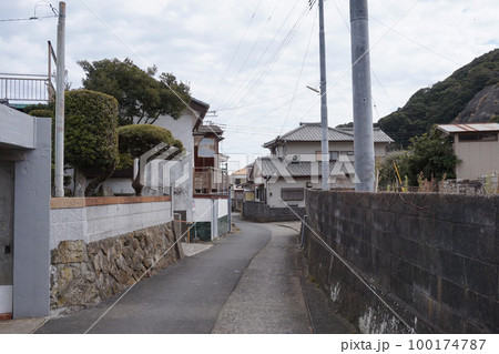 伊南房州通往還と太海の町並み【千葉県鴨川市】 100174787