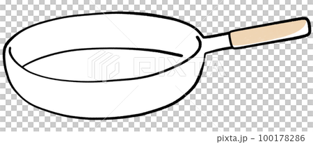 陶瓷煎鍋的插圖 100178286