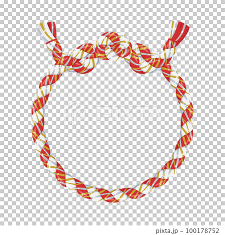 Twisted headband frame _ red and white Twisted headband frame _ red and white 100178752