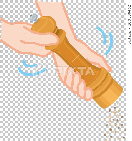 手 矢量 胡椒 100180462