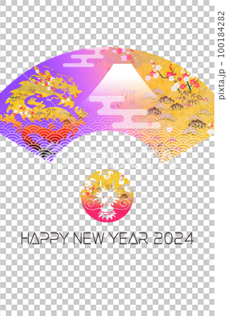 2024年賀状 100184282