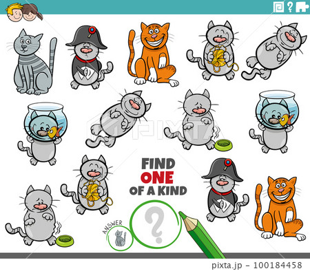 one of a kind game with funny comic cats and kittens one of a kind game with funny comic cats and kittens 100184458