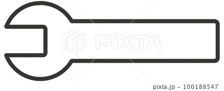 スパナのアイコン 100188547