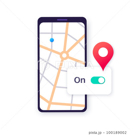 GPS activation toggle GPS activation toggle 100189002