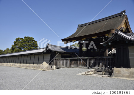 宜秋門　京都御所 100191365