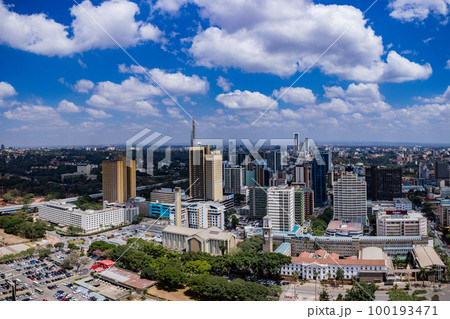 Nairobi City County Skyline Skyscrapers Travel Documentary Photographers  100193471