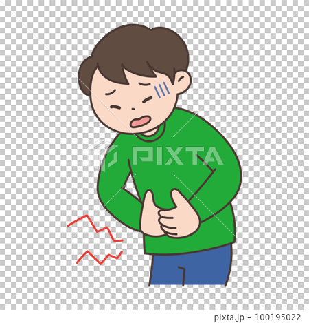 A stomachache male A stomachache male 100195022