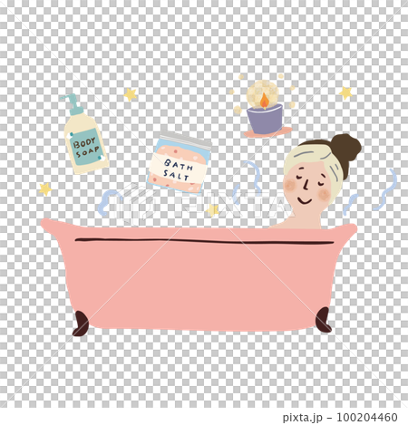 お風呂に入る人 お風呂に入る人 100204460