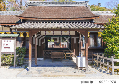 京都　下鴨神社　三井神社 100204978