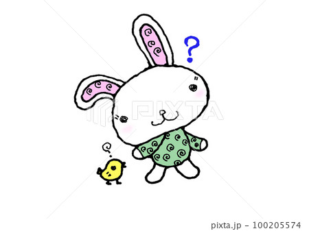 空飛ぶスターうさぎ_唐草模様 空飛ぶスターうさぎ_唐草模様 100205574