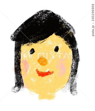 顔の絵 顔の絵 100206908