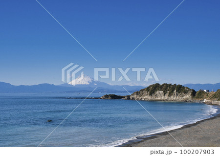 【横須賀市】関根海岸からの眺め 100207903