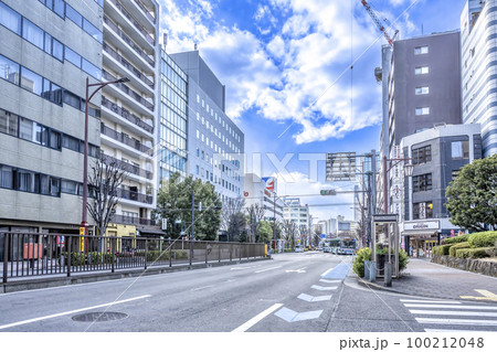 東京都品川区の都市風景　大森海岸駅 100212048