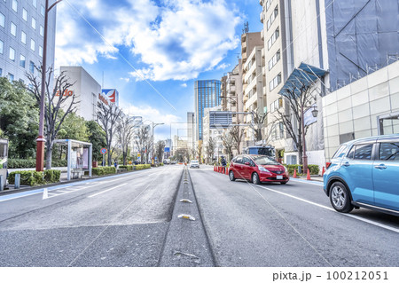 東京都品川区の都市風景 大森海岸駅 東京都品川区の都市風景 大森海岸駅 100212051