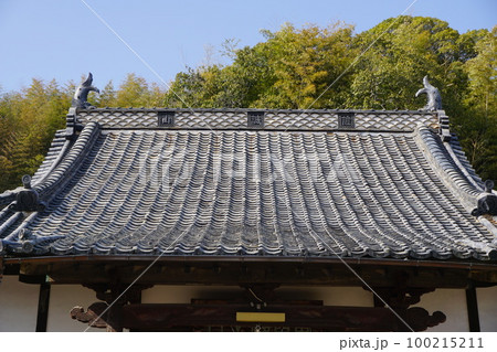 津山市城東にある浄土宗のお寺「大信寺」：本堂 100215211