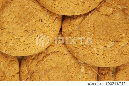 image of sweet cookies background  100218755