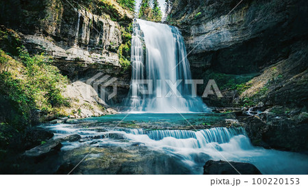 滝 滝つぼ 背景素材 滝 滝つぼ 背景素材 100220153