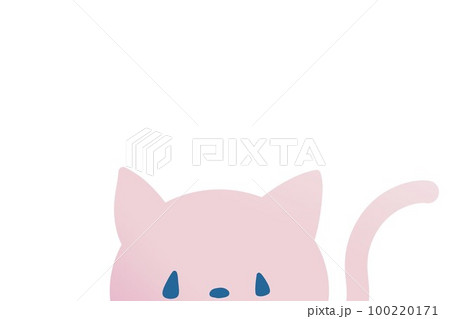 猫のレター素材 100220171