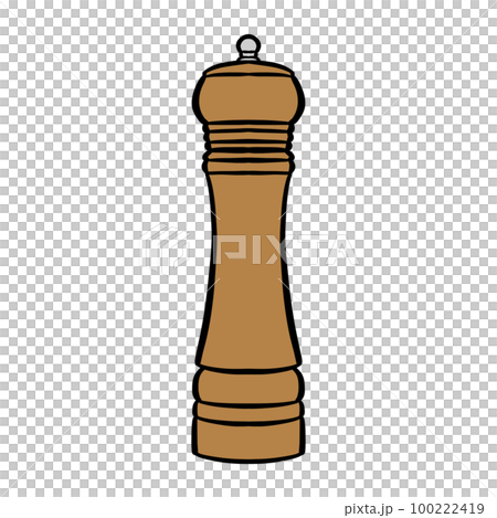ペッパーミルのイラスト 100222419