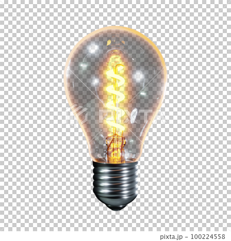 燈泡透明背景PNG 100224558