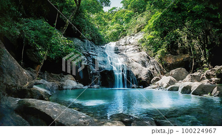 滝 滝つぼ 背景素材 滝 滝つぼ 背景素材 100224967