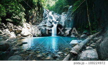 滝 滝つぼ 背景素材 滝 滝つぼ 背景素材 100224972