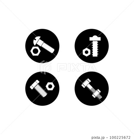 Bolt Nut Icon 100225672