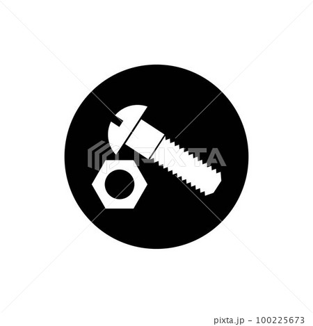 Bolt Nut Icon 100225673