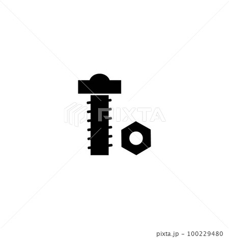 Bolt Nut Icon Bolt Nut Icon 100229480
