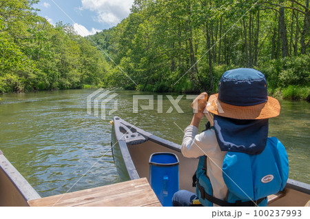 釧路川源流 初夏のカヌー行 釧路川源流 初夏のカヌー行 100237993