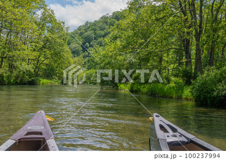 釧路川源流 初夏のカヌー行 釧路川源流 初夏のカヌー行 100237994