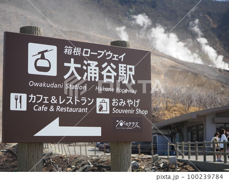 箱根　大涌谷 100239784