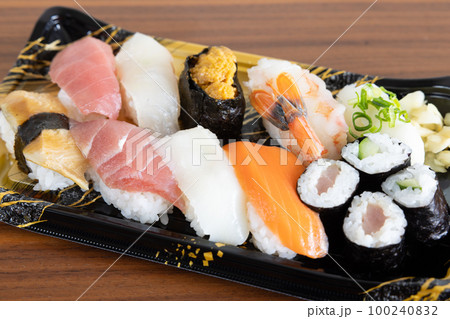 美味しいパックの握り鮨 美味しいパックの握り鮨 100240832
