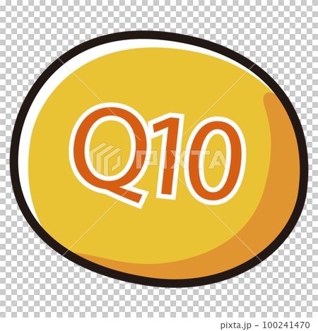 Q10のアイコンイラスト 100241470