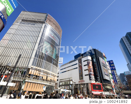 渋谷駅前交差点　東京都 100241892