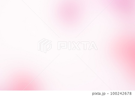 背景素材　グラデーション　ピンク　淡い 100242678