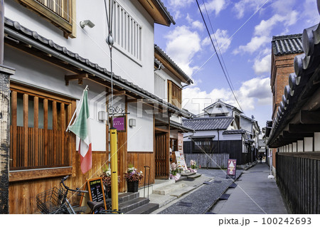 倉敷美観地区 街並み 岡山県倉敷市 倉敷美観地区 街並み 岡山県倉敷市 100242693