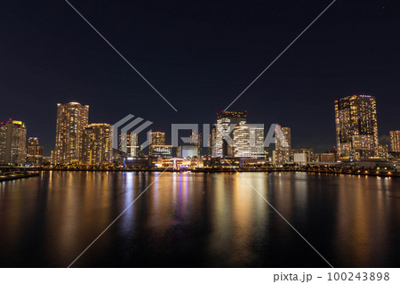東京夜景　豊洲 100243898