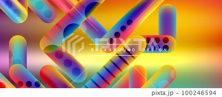 Round shapes and lines with fluid gradients abstract background. Vector illustration for wallpaper, banner, background, leaflet, catalog, cover, flyer Round shapes and lines with fluid gradients abstract background. Vector illustration for wallpaper, banner, background, leaflet, catalog, cover, flyer 100246594