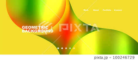 Round shapes and circles geometric abstract background. Vector Illustration For Wallpaper, Banner, Background, Card, Book Illustration, landing page Round shapes and circles geometric abstract background. Vector Illustration For Wallpaper, Banner, Background, Card, Book Illustration, landing page 100246729