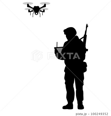 ドローンと兵士 ドローンと兵士 100249352