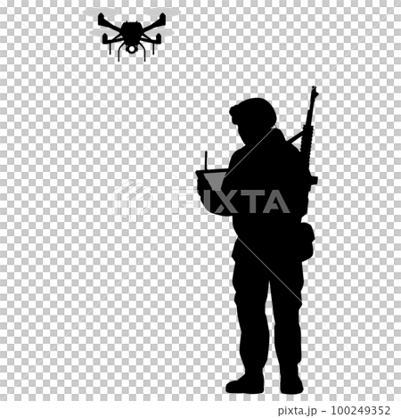 ドローンと兵士 ドローンと兵士 100249352