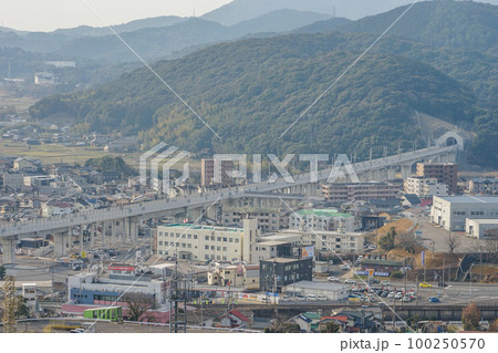 御館山展望台からの風景 100250570